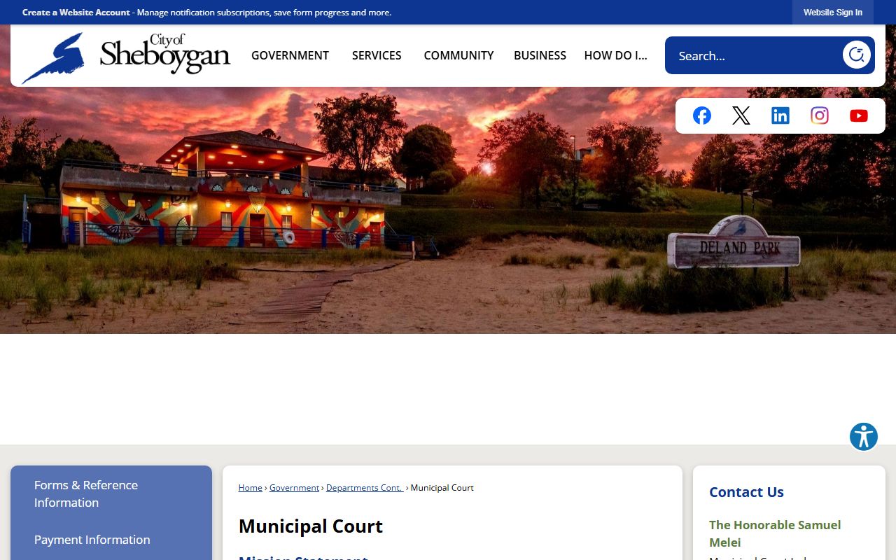 Sheboygan bench warrants municipal court records