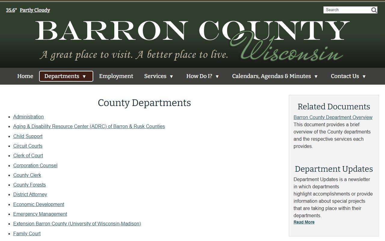 Barron County bench warrants with clerk of courts records
