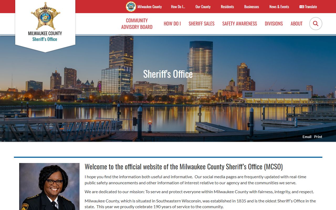 Milwaukee County bench warrants sheriff office