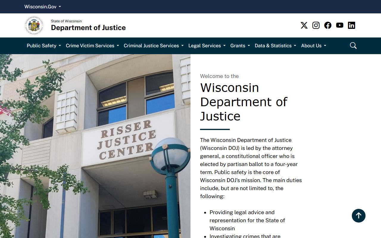 Wisconsin bench warrants online record check system